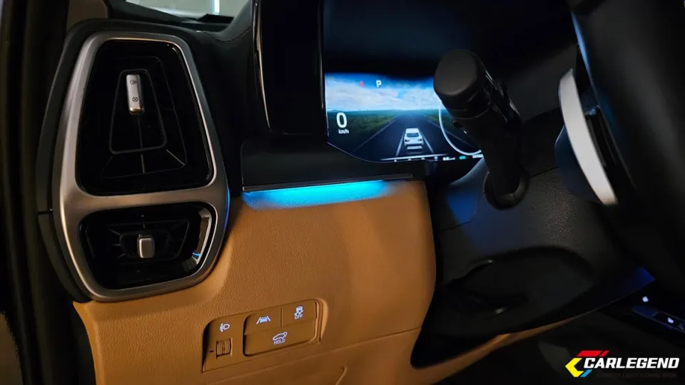 Kia Sorento MQ4 ambient lighting - Kia Sorento MQ4 Ambient Lighting Review — Hidden Install photo 4