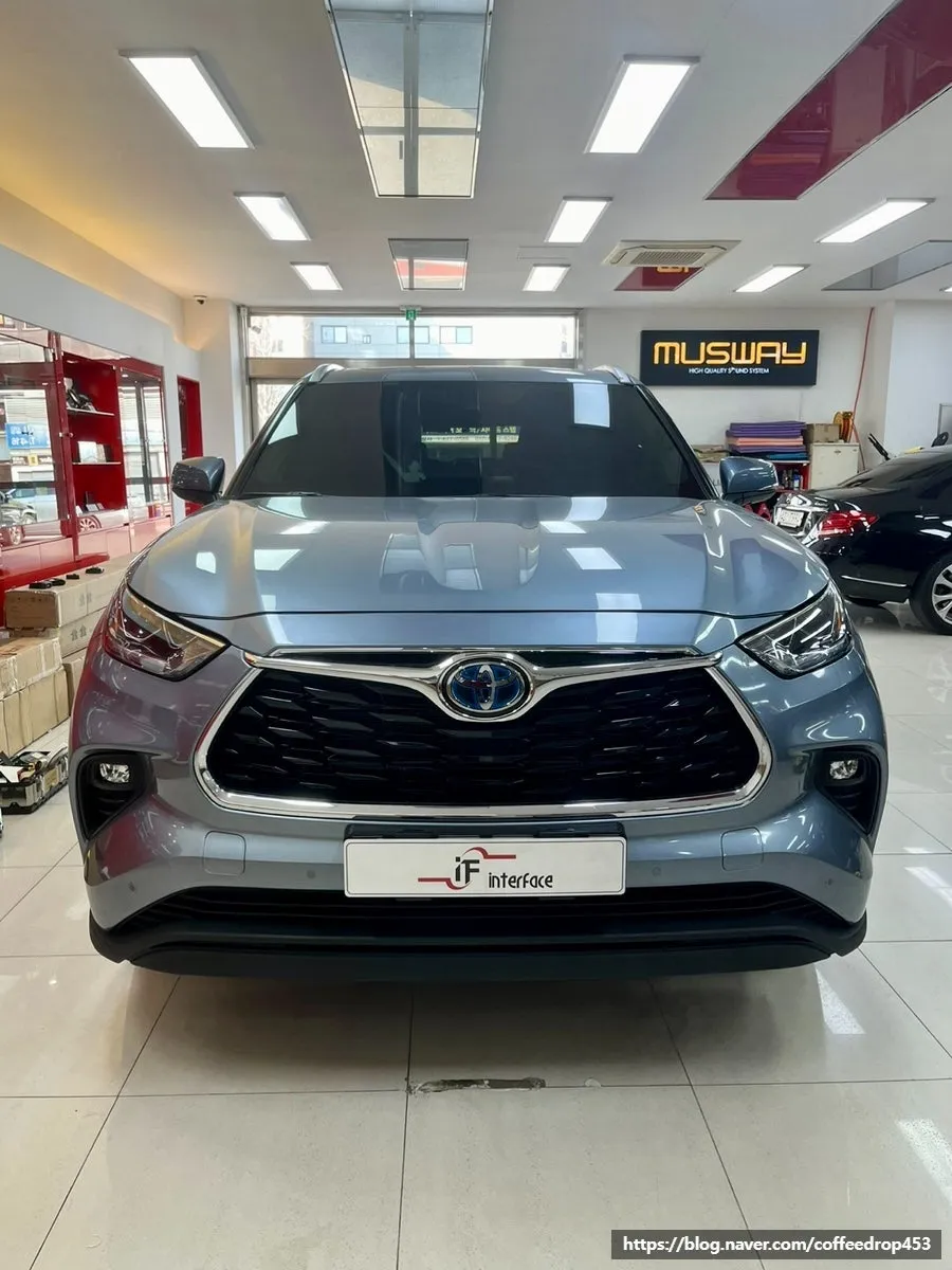 Toyota Highlander body kit installation result