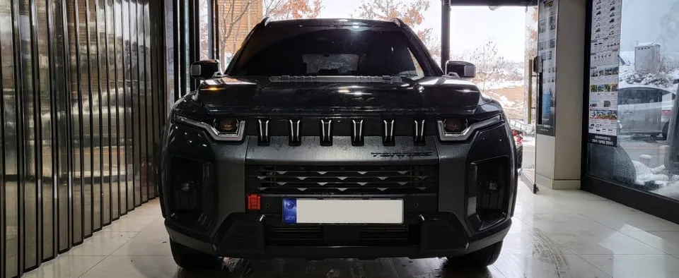 SsangYong Torres oem options installation result