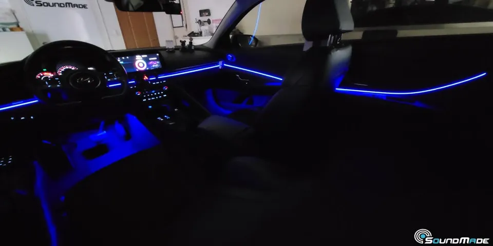 Hyundai Elantra CN7 ambient lighting - Hyundai Elantra CN7 Ambient Lighting Review — Cost & Results photo 3