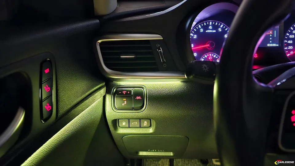 Kia K5 DL3 ambient lighting - Kia K5 DL3 Ambient Lighting Review: Custom Interior Upgrade photo 3