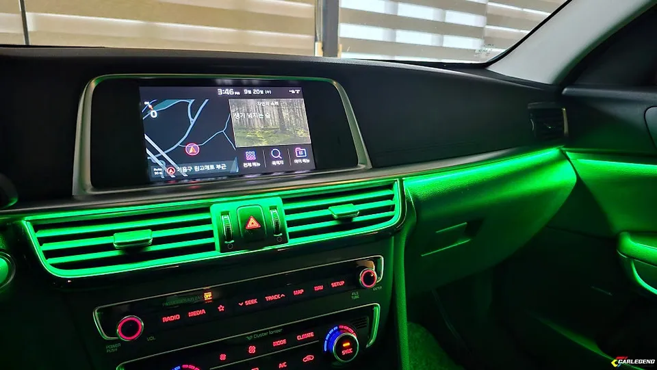 Kia K5 DL3 ambient lighting - Kia K5 DL3 Ambient Lighting Review: Custom Interior Upgrade photo 4