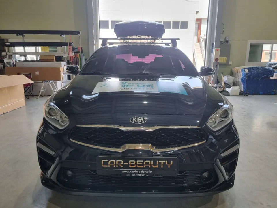 Kia K3 ambient lighting installation result