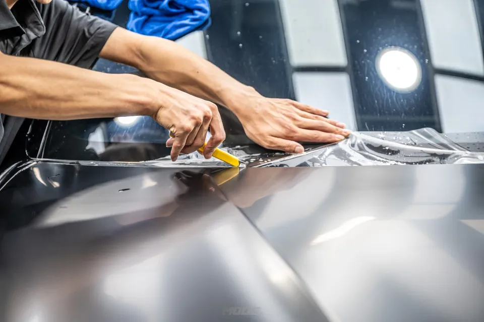 BMW X5の無光PPF施工事例｜韓国での実例紹介 施工写真 3-2