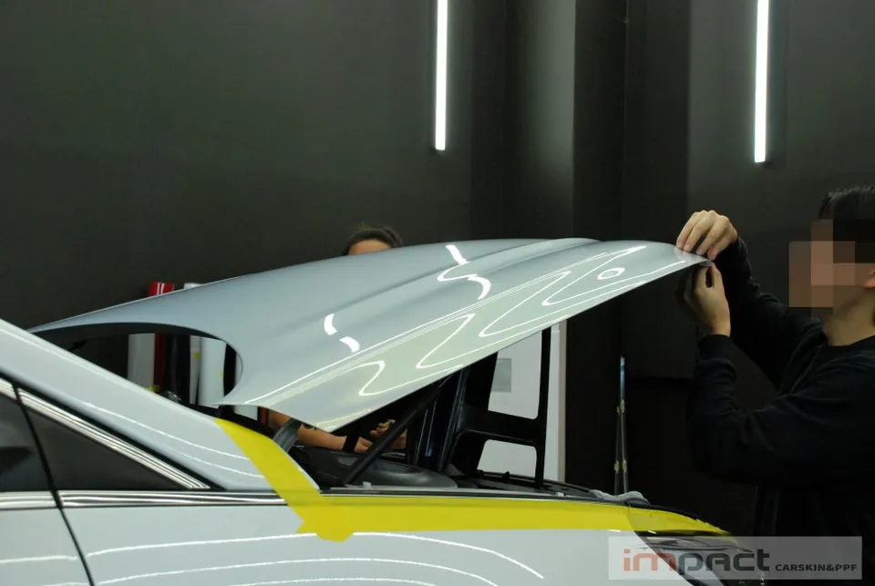 Hyundai Sonata New Riseのカーラッピング事例|費用目安・仕上がり 施工写真 3-1