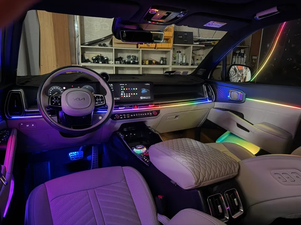 Kia Sorento ambient lighting - Kia Sorento Ambient Lighting Review: Cost & Results photo 4