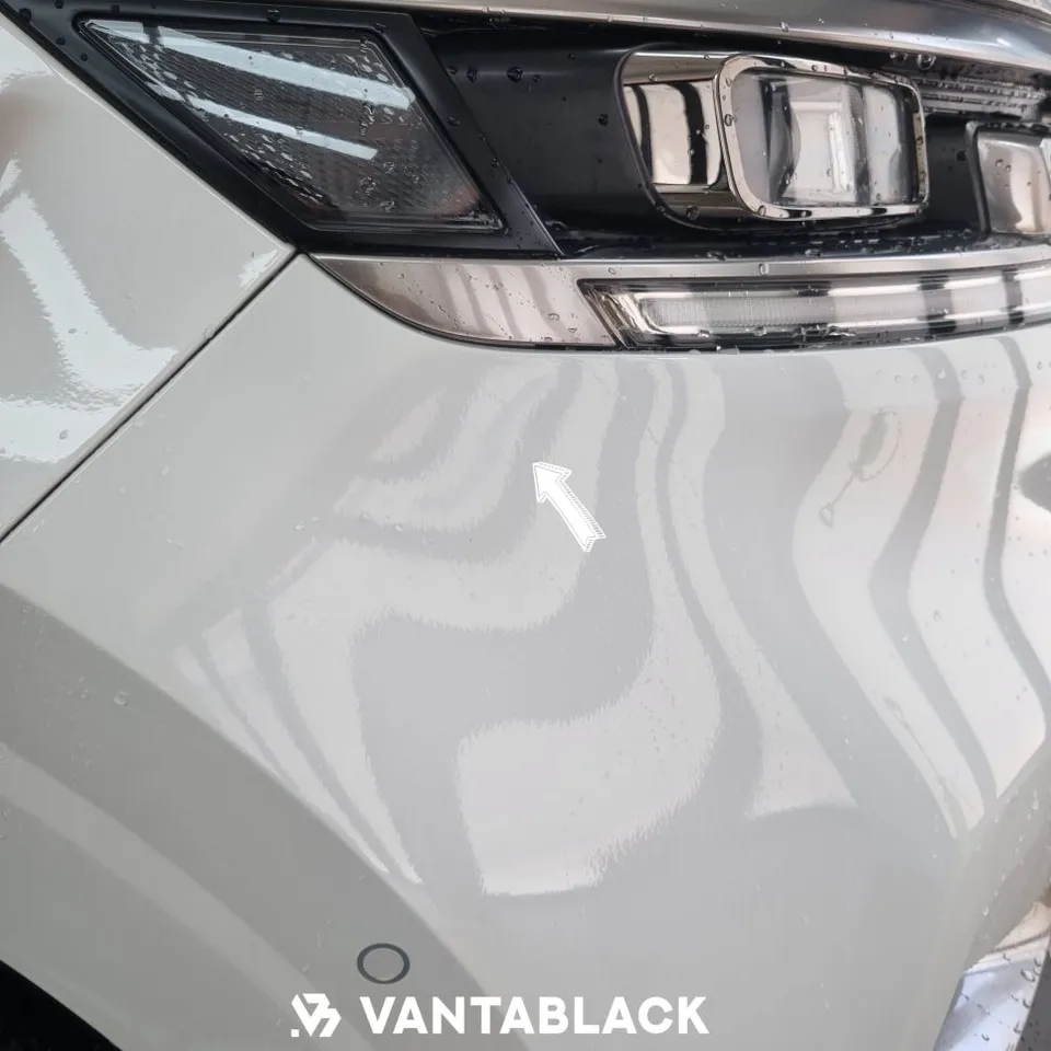 Kia Carnival KA4のPPF施工事例｜フロントバンパー 施工写真 2-2