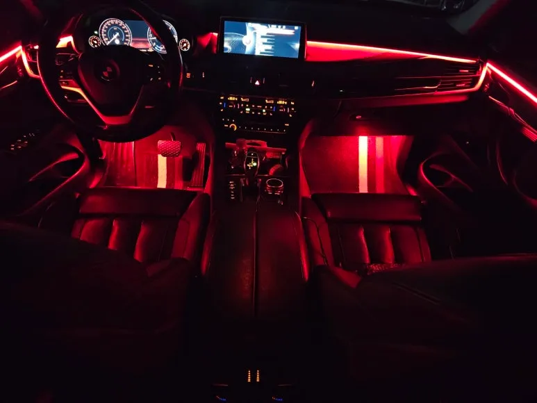 BMW X6 ambient lighting - BMW X6 Ambient Lighting Review - Enhanced Interior Mood photo 3