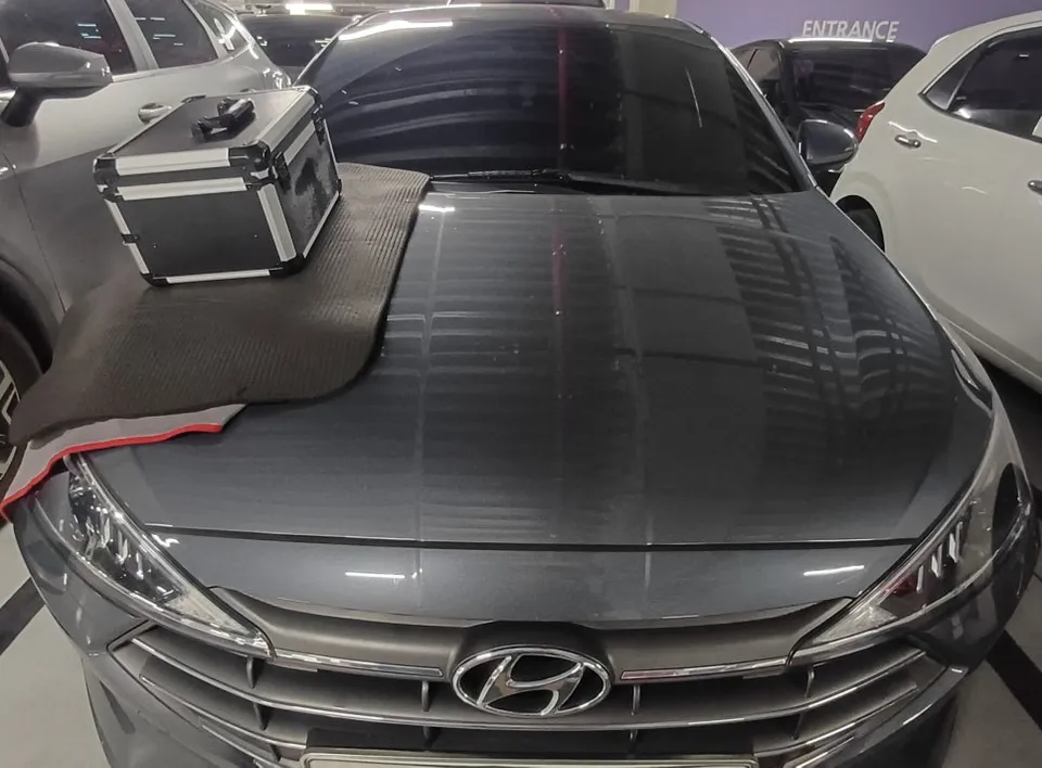Hyundai Elantra ceramic coating installation result