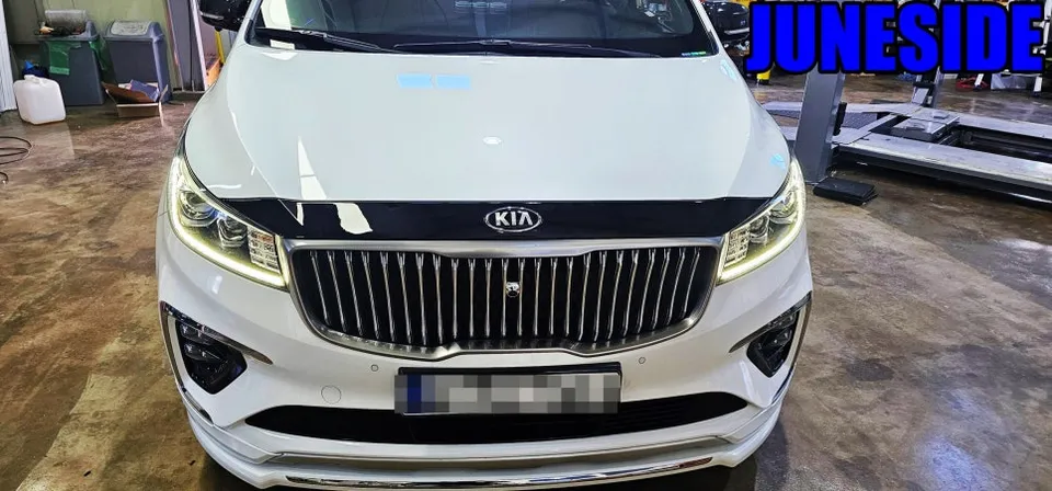 Kia Carnival 4th Gen surround view camera installation result