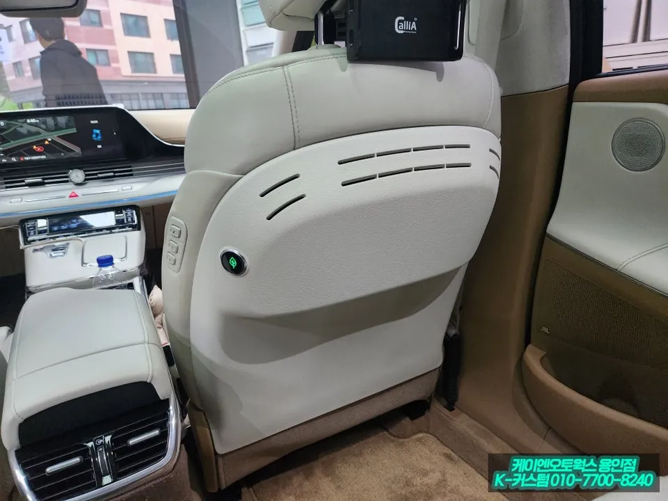 Hyundai Grandeur IGのAndroid Auto・CarPlay取付事例 写真