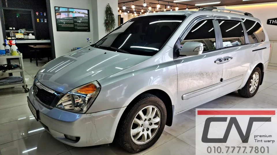 Kia Carnival dash cam installation result
