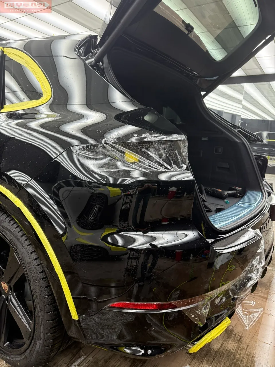 Porsche Cayenne PPF施工事例|韓国での実例紹介 施工写真 3-1