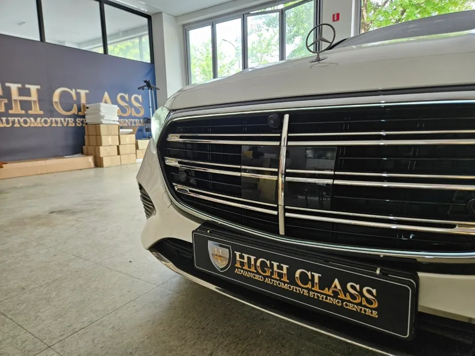 Mercedes-Benz E-Class W214のカーオーディオ施工事例 施工写真 4-1