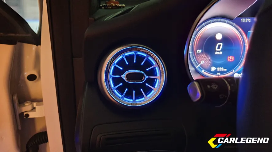 Mercedes-Benz GLC Coupe ambient lighting - Mercedes-Benz GLC Coupe Ambient Lighting Review photo 5