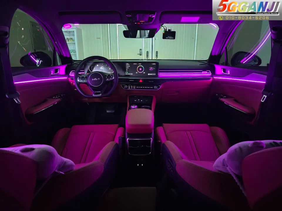 Kia K5 DL3 ambient lighting - Kia K5 DL3 Ambient Lighting Review: Cost & Results photo 3