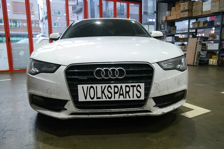 Audi A5 body kit installation result