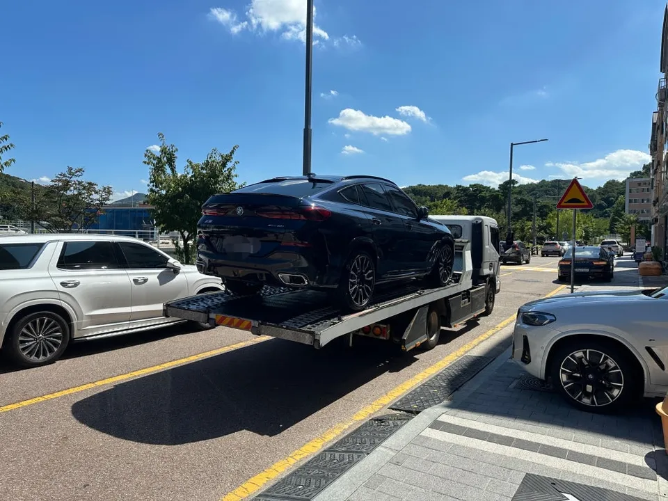 BMW X6 ppf installation result