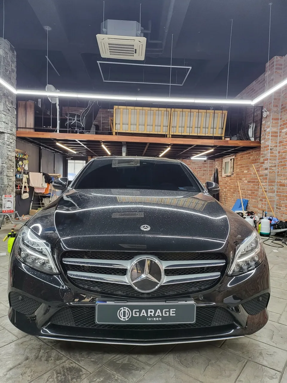 Mercedes-Benz C-Class paint correction review