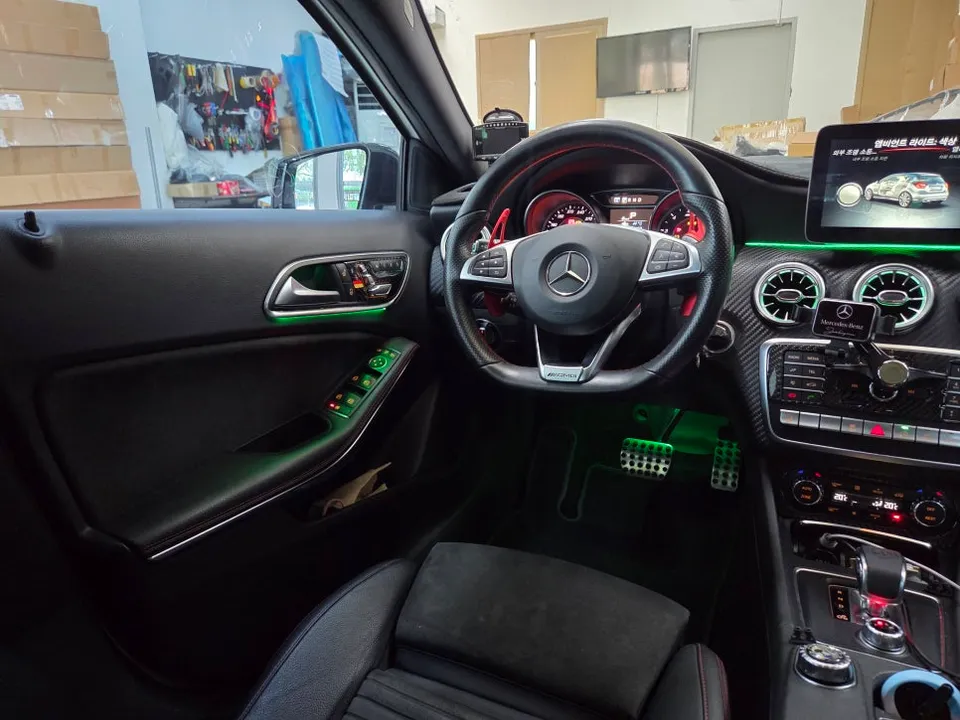 Mercedes-Benz A-Class ambient lighting - Mercedes-Benz A-Class Ambient Lighting Review: Cost & Results photo 4
