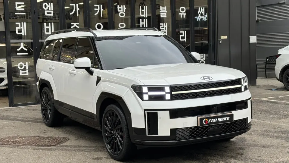 Hyundai Santa Feのカーフィルム施工事例|費用目安・仕上がり 施工写真 3-2