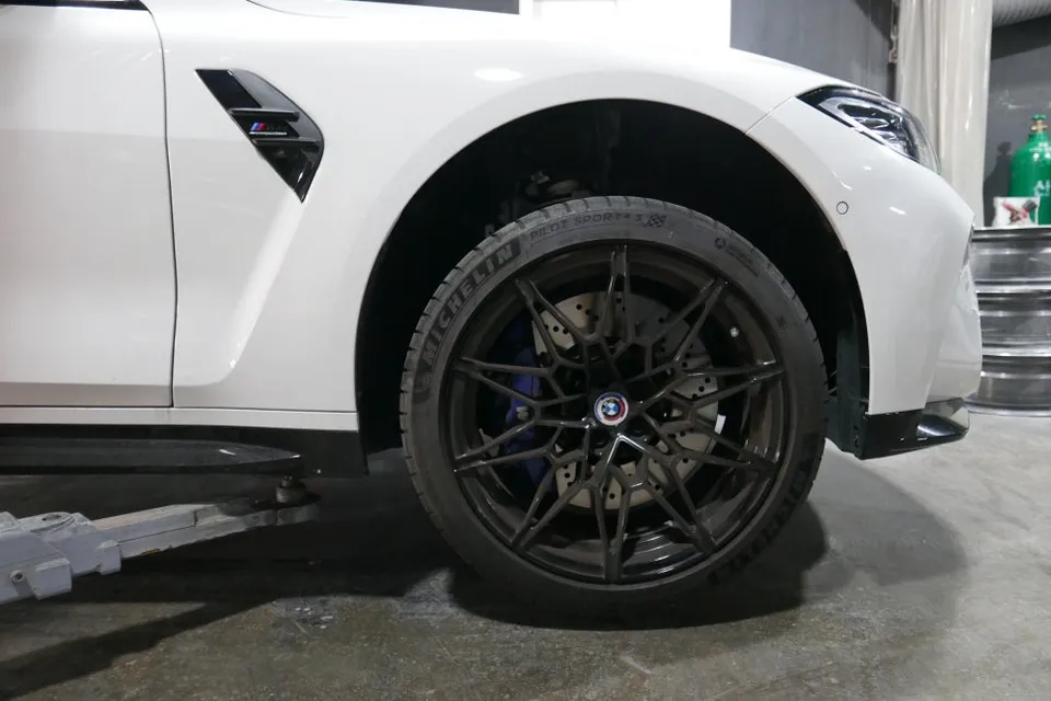 BMW M4 G82 wheel repair - BMW M4 Wheel Repair & Painting Review photo 3