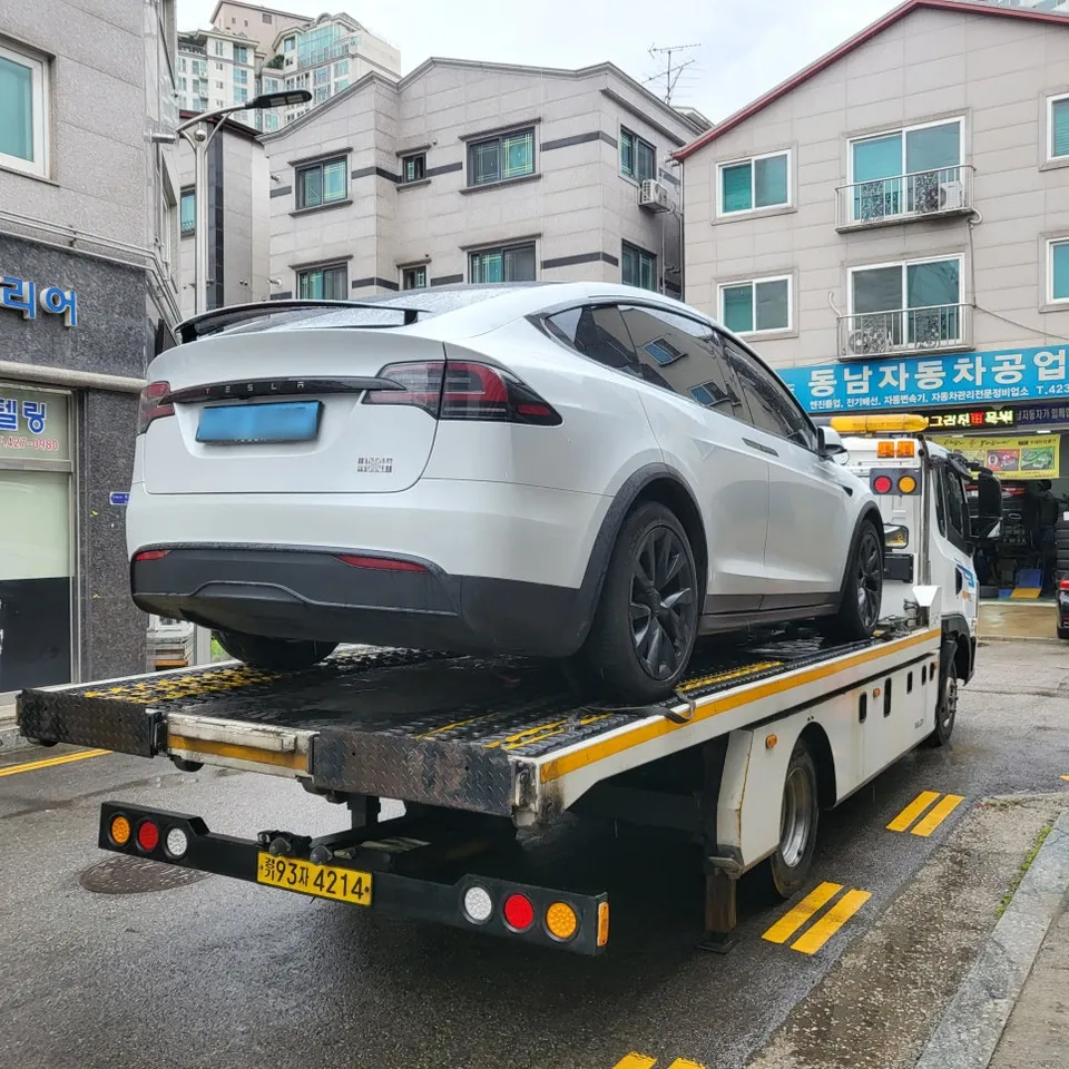 Tesla Model Xのカーラッピング事例|費用目安・仕上がり 施工写真 3-1