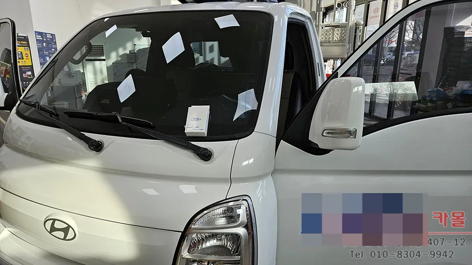 Hyundai Porter 2 oem options installation result