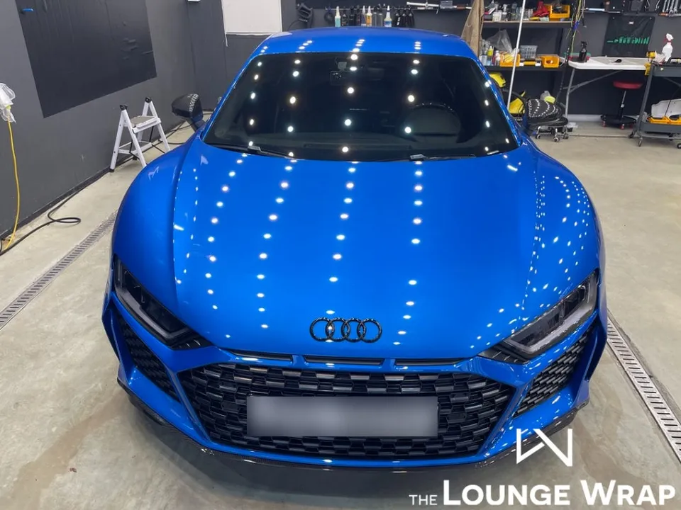 Audi R8のカーラッピング事例|費用目安・仕上がり 施工写真 1-2
