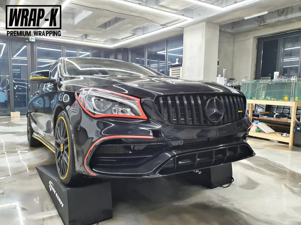 Mercedes-Benz CLAのPPF施工事例|費用目安と仕上がり 施工写真 2-3