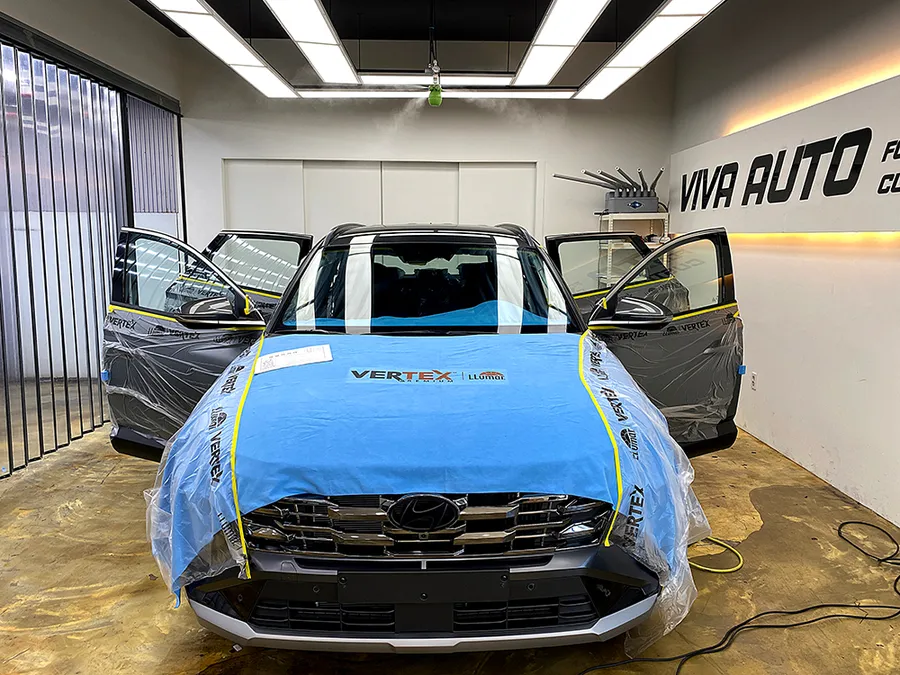 Hyundai Tucsonのカーフィルム施工事例｜費用目安・仕上がり 施工写真 1-1