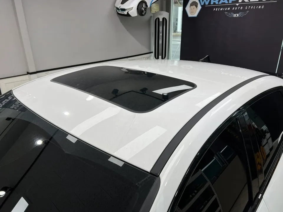 Hyundai Elantra Nのカーラッピング事例|費用目安・仕上がり 施工写真 3-1