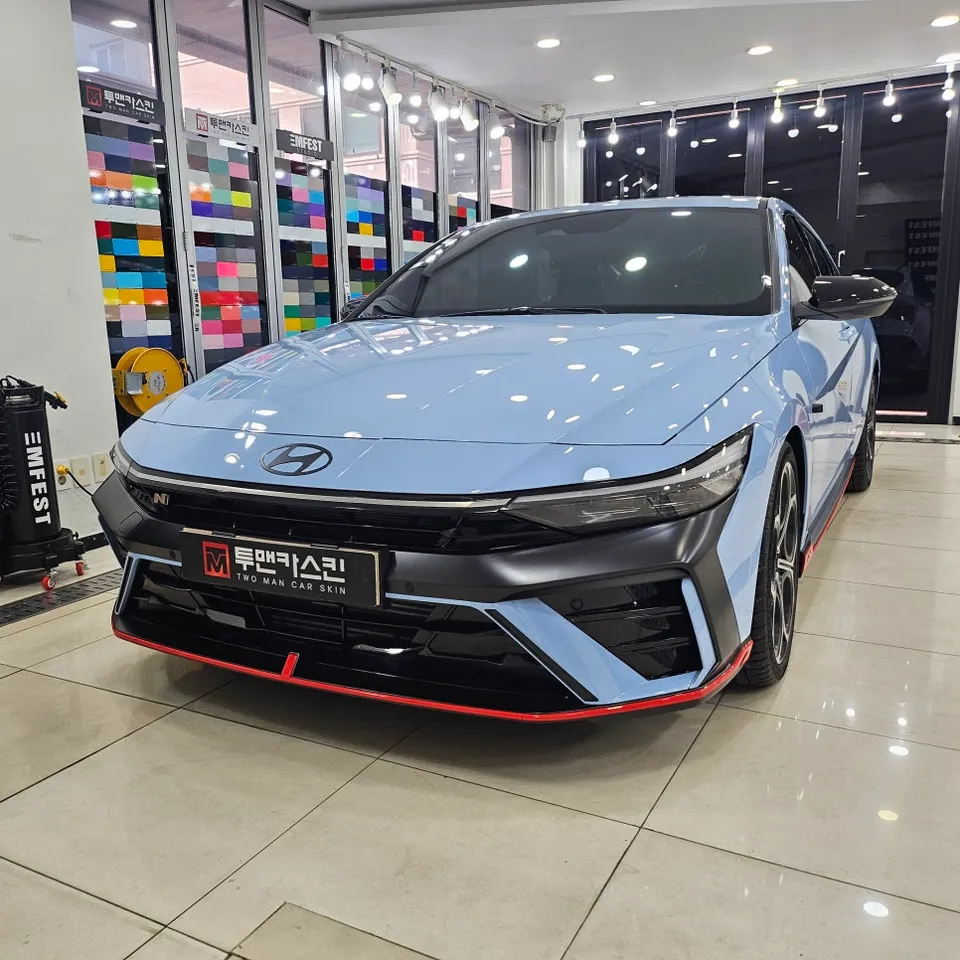 Hyundai Elantra N PPF施工事例|費用目安・仕上がり 施工写真 2-1