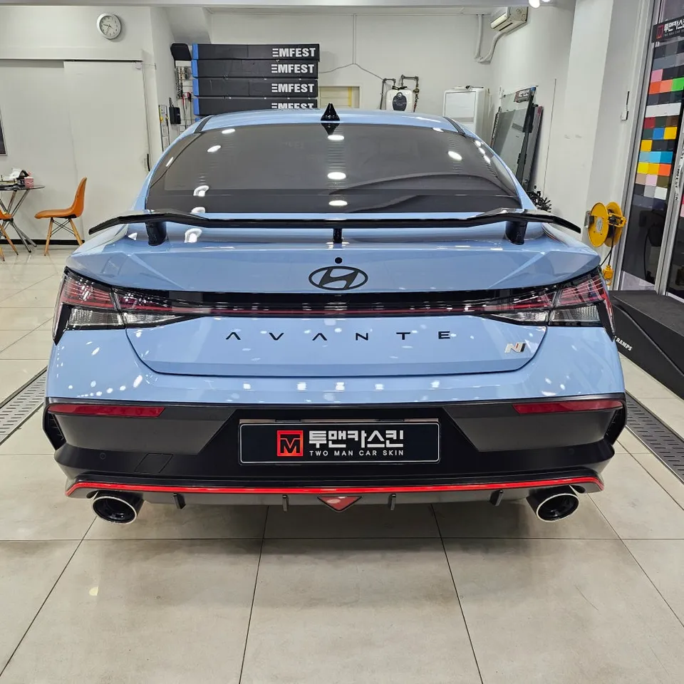 Hyundai Elantra N PPF施工事例|費用目安・仕上がり 施工写真 3-1