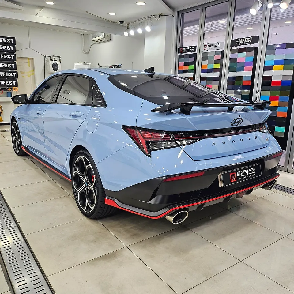 Hyundai Elantra N PPF施工事例|費用目安・仕上がり 施工写真 2-2