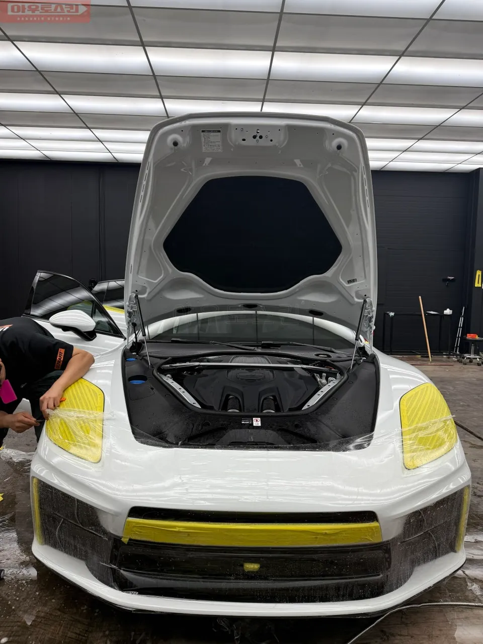 Porsche Panamera PPF施工事例|費用目安・仕上がり 施工写真 1-2