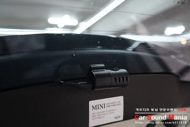 MINI MINI Cooperのドラレコ取付事例｜費用目安・仕上がり 施工写真 1-3