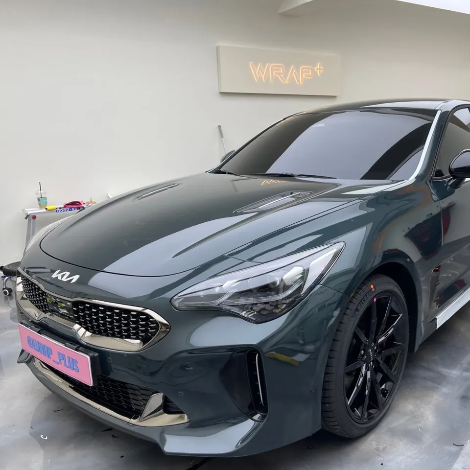 Kia Stinger PPF施工事例｜費用目安と仕上がり 施工写真 2-1