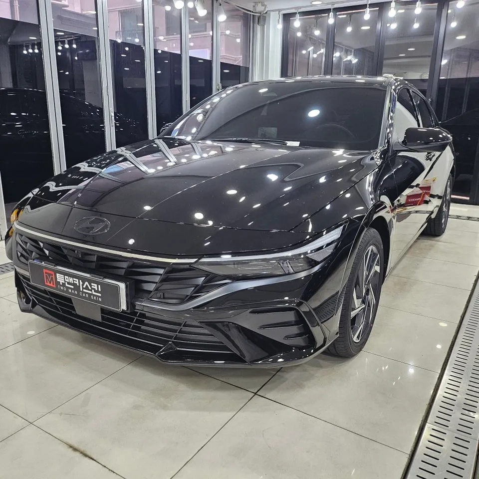Hyundai ElantraのPPF施工事例｜費用目安・仕上がり 施工写真 2-1