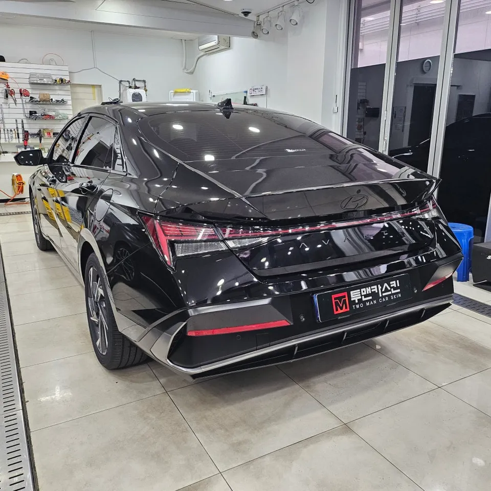 Hyundai ElantraのPPF施工事例｜費用目安・仕上がり 施工写真 3-1