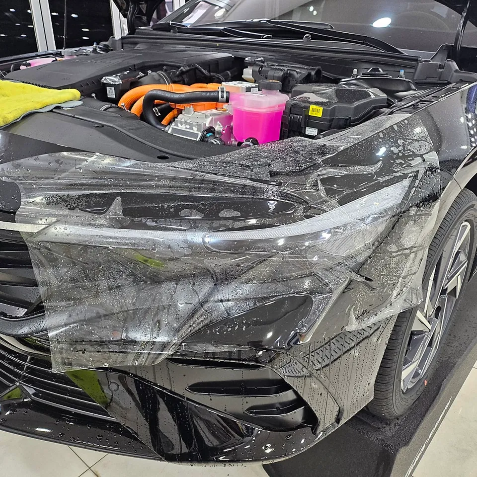 Hyundai ElantraのPPF施工事例｜費用目安・仕上がり 施工写真 2-3