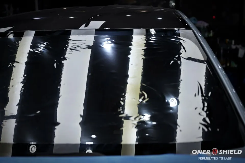 BMW M5 window tinting - BMW M5 Window Tinting Review: Brooklyn Grey & Sunset Film photo 6