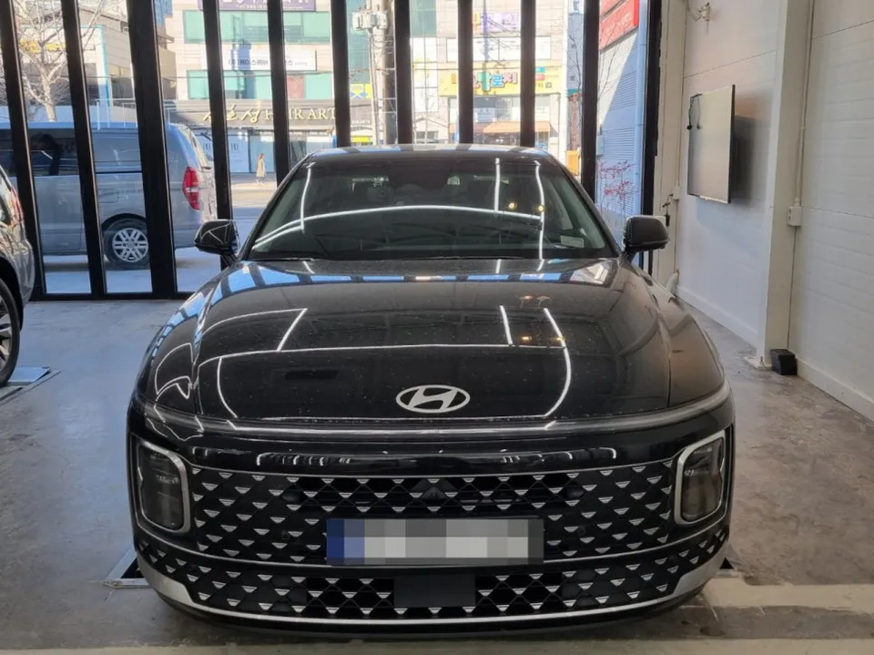 Hyundai Grandeur GN7 body kit installation result