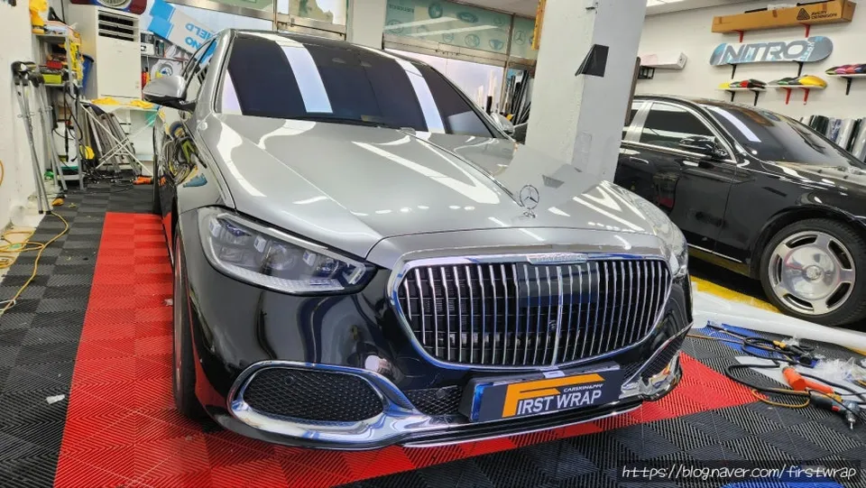 Mercedes-Benz Maybach S580 PPF施工事例|費用目安・仕上がり 施工写真 3-1