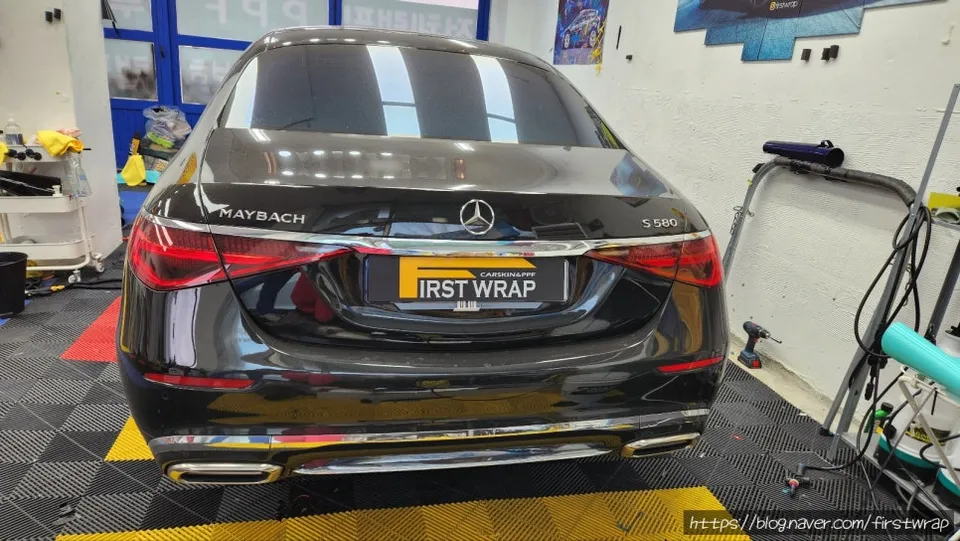 Mercedes-Benz Maybach S580 PPF施工事例|費用目安・仕上がり 施工写真 1-2