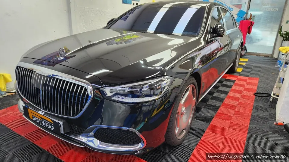 Mercedes-Benz Maybach S580 PPF施工事例|費用目安・仕上がり 施工写真 2-2