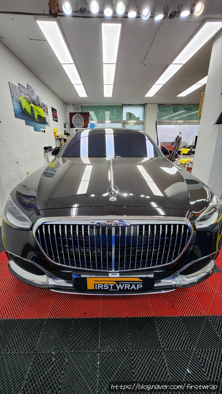 Mercedes-Benz Maybach S580 PPF施工事例|費用目安・仕上がり 施工写真 1-3