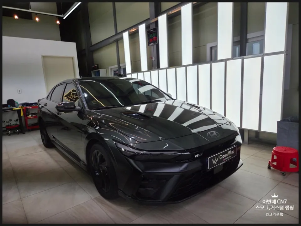 Hyundai ElantraのPPF施工事例|費用目安と仕上がり 施工写真 3-1