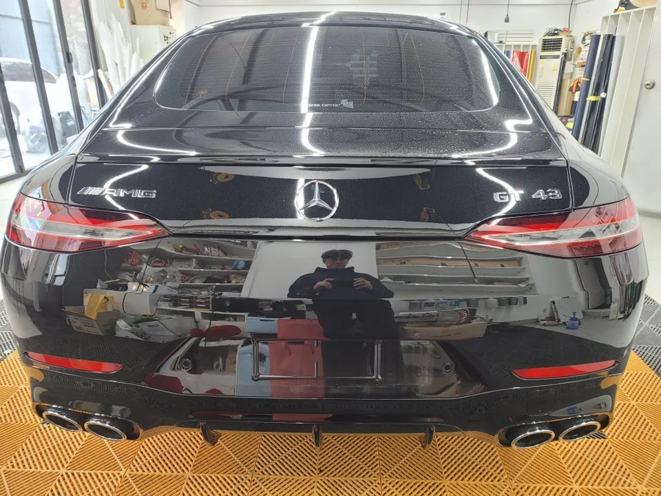 Mercedes-Benz GT43 ppf - Mercedes-Benz GT43 PPF Review: 3-Day Full Clear Bra Installation photo 4