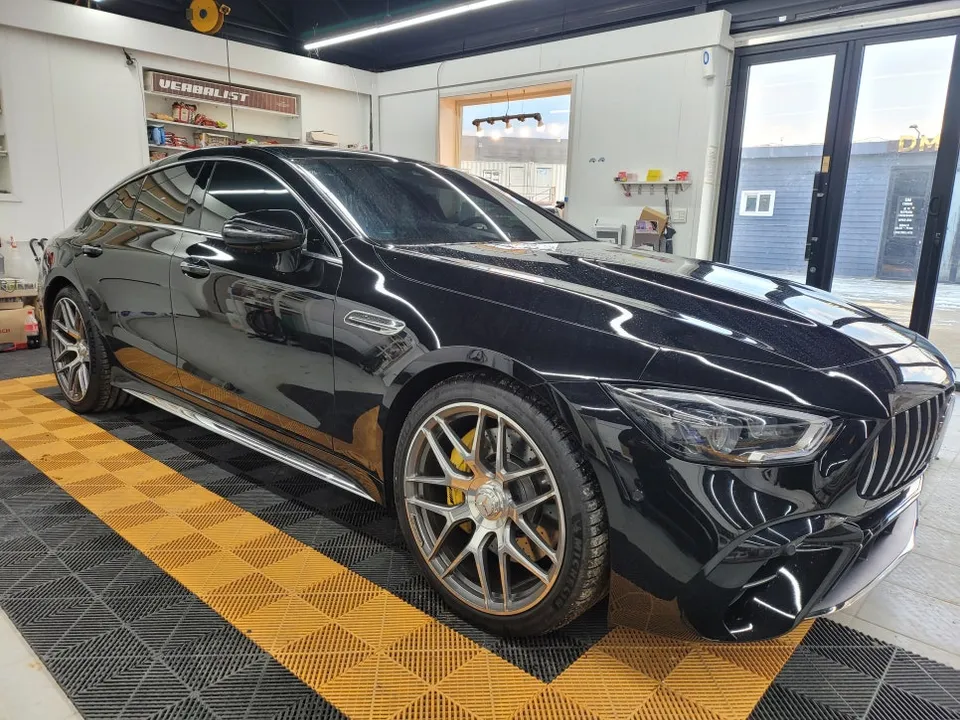 Mercedes-Benz GT43 ppf - Mercedes-Benz GT43 PPF Review: 3-Day Full Clear Bra Installation photo 6